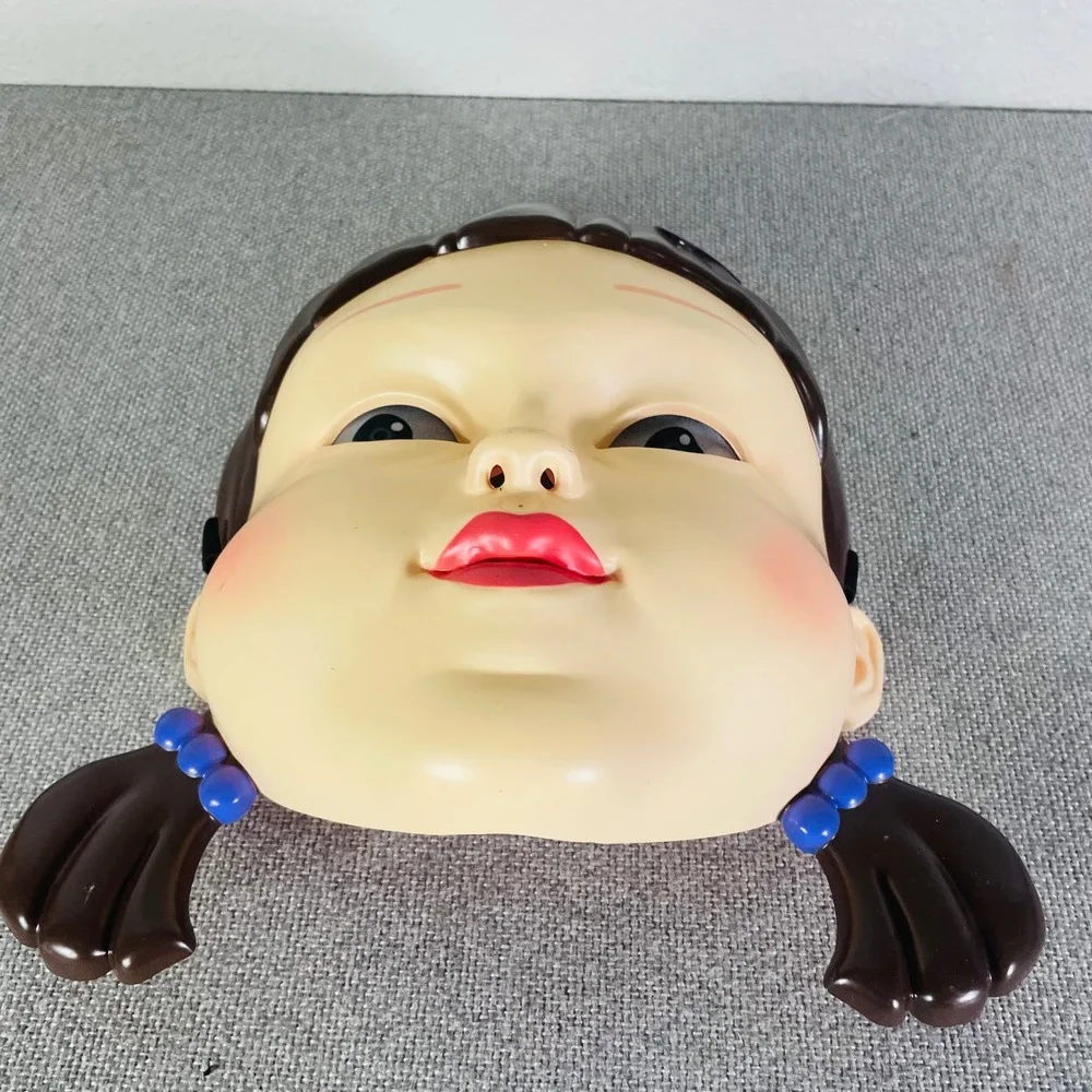 Spirit Halloween Squid Game Young Hee Doll Mask Adult Plastic Netflix Costume TV